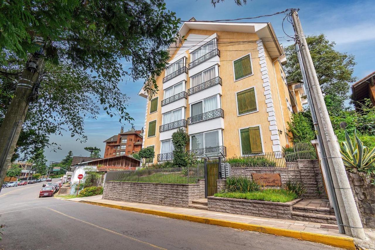 Rosa Edificio Giovani Pizetta Apartment Gramado Luaran gambar