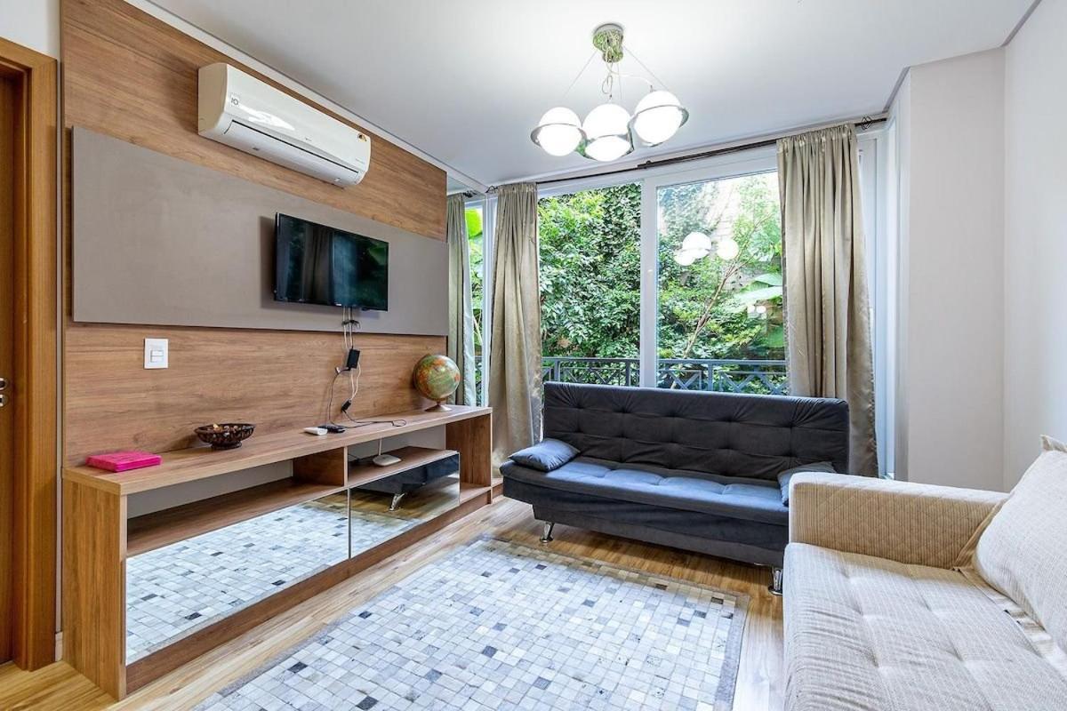 Rosa Edificio Giovani Pizetta Apartment Gramado Luaran gambar