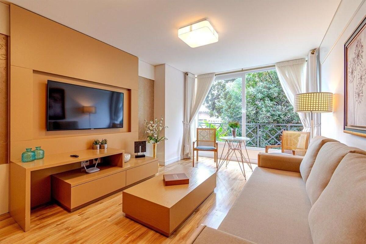 Rosa Edificio Giovani Pizetta Apartment Gramado Luaran gambar