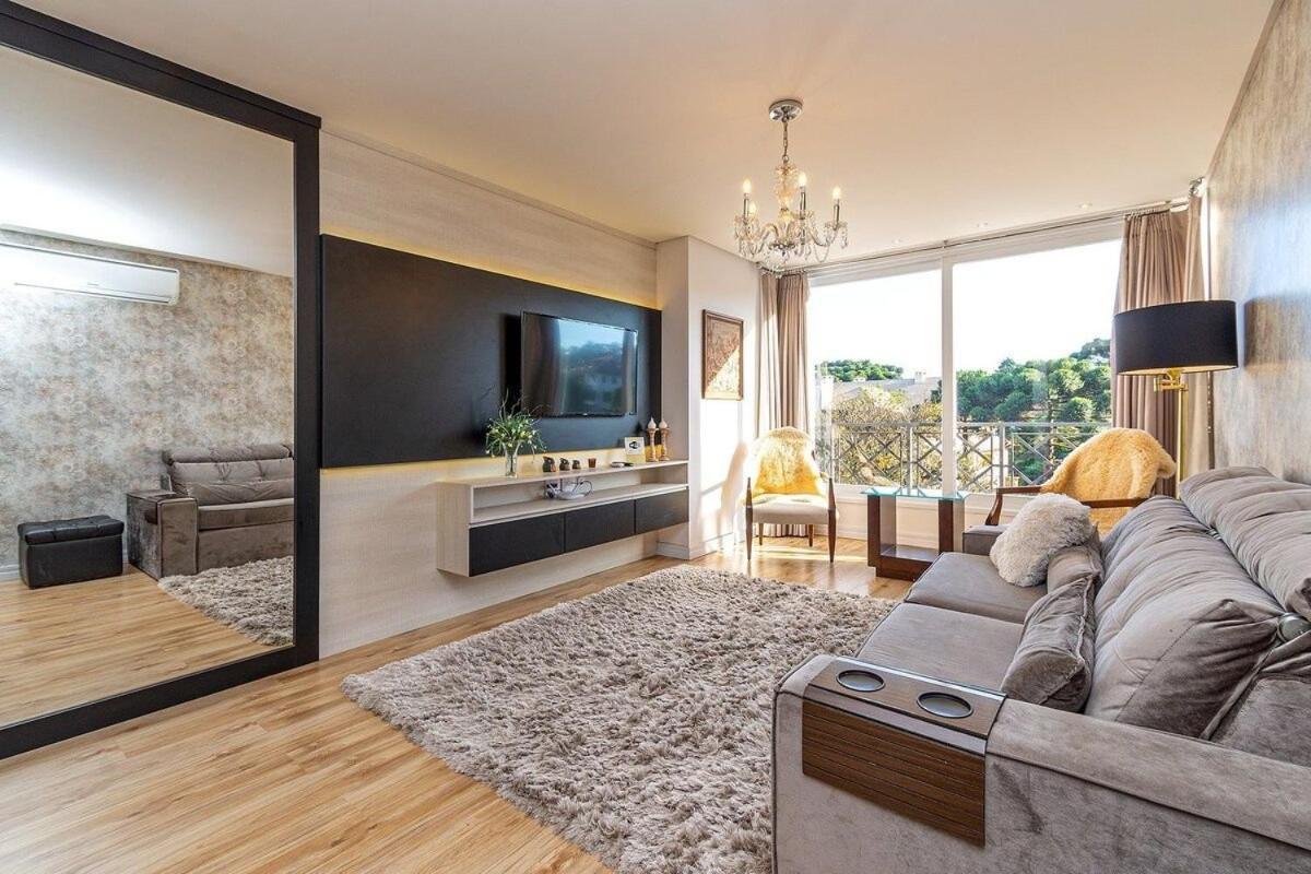 Rosa Edificio Giovani Pizetta Apartment Gramado Luaran gambar