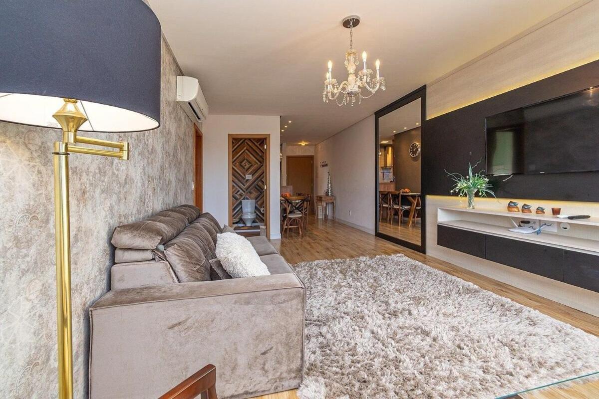 Rosa Edificio Giovani Pizetta Apartment Gramado Luaran gambar