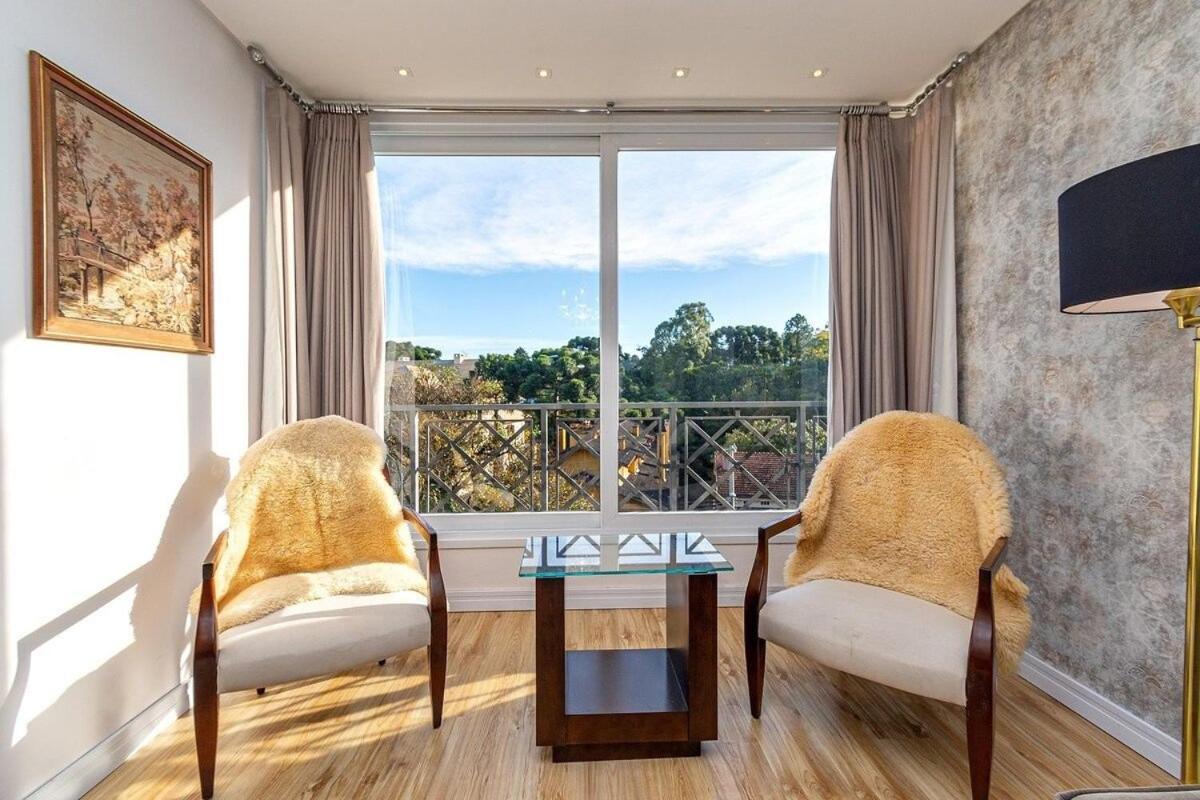 Rosa Edificio Giovani Pizetta Apartment Gramado Luaran gambar