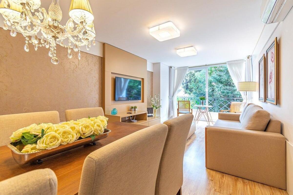 Rosa Edificio Giovani Pizetta Apartment Gramado Luaran gambar