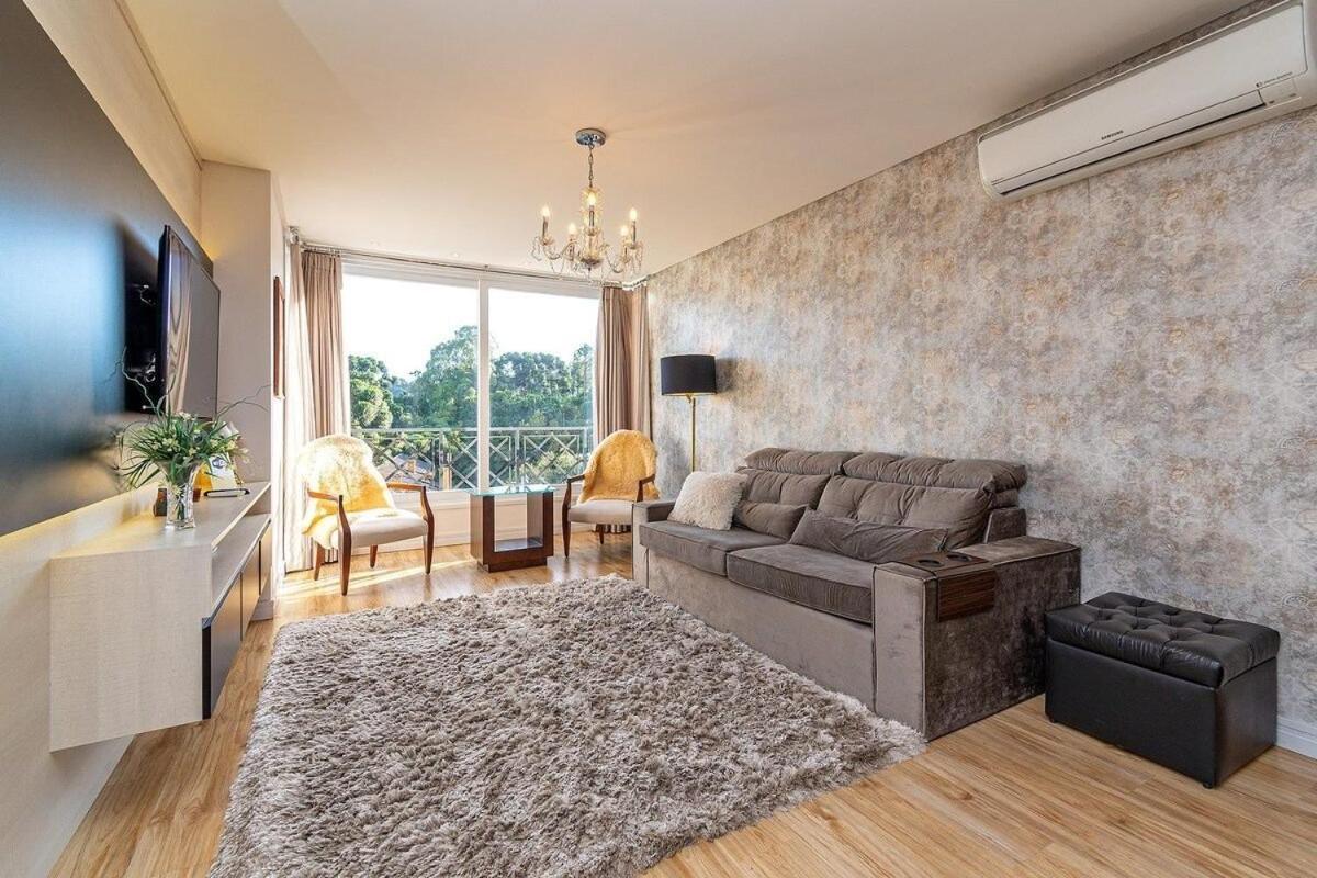 Rosa Edificio Giovani Pizetta Apartment Gramado Luaran gambar