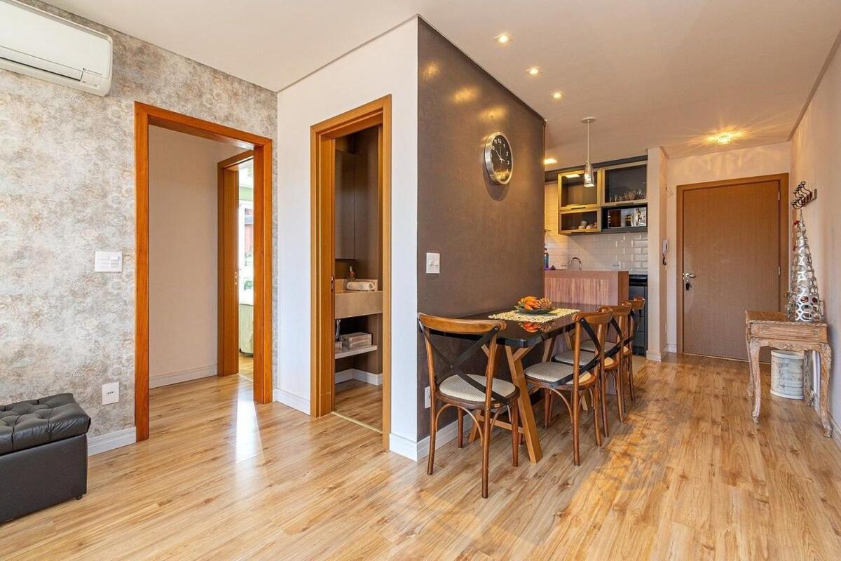 Rosa Edificio Giovani Pizetta Apartment Gramado Luaran gambar