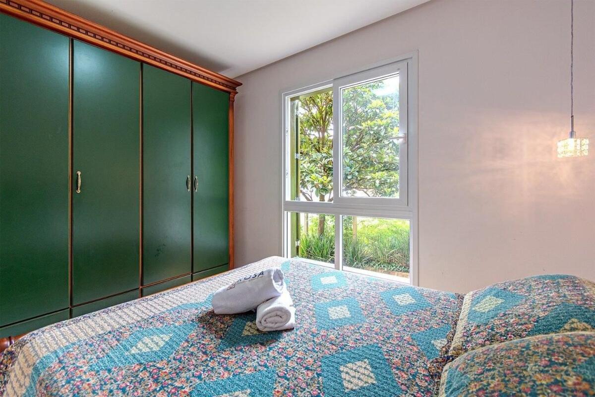 Rosa Edificio Giovani Pizetta Apartment Gramado Luaran gambar