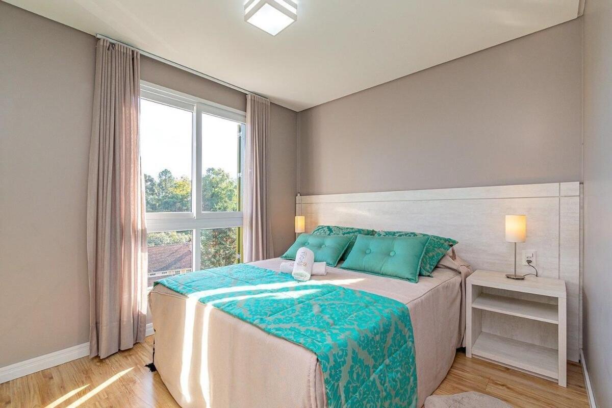 Rosa Edificio Giovani Pizetta Apartment Gramado Luaran gambar